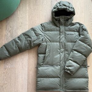 Columbia Omni-Heat Infinity Men's Long Puffer Parka | Olive Green | Size M